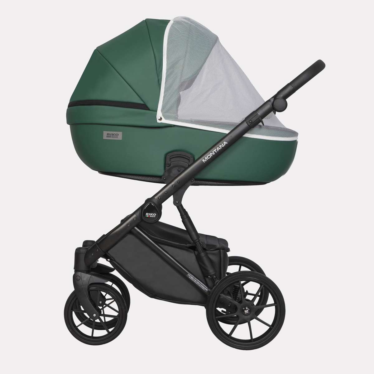 Коляска 2 в 1 Riko Basic Montana Ecco 13 emerald