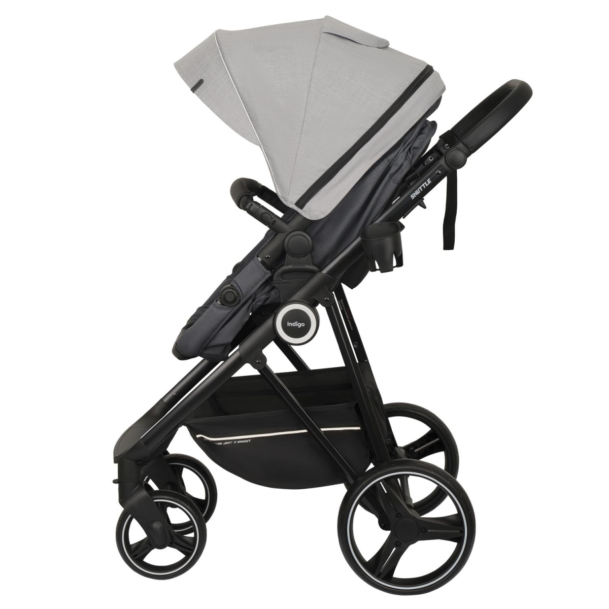 Коляска-трансформер Indigo SHUTTLE серый