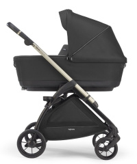 Коляска 3 в 1 i-Size Inglesina Electa с подставкой под люльку Standup, Upper Black