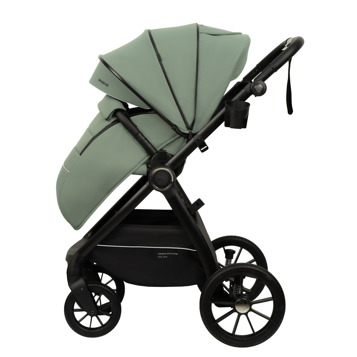 Коляска прогулочная Indigo BREEZE зелёный