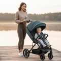 Коляска прогулочная Indigo Delta+ синий