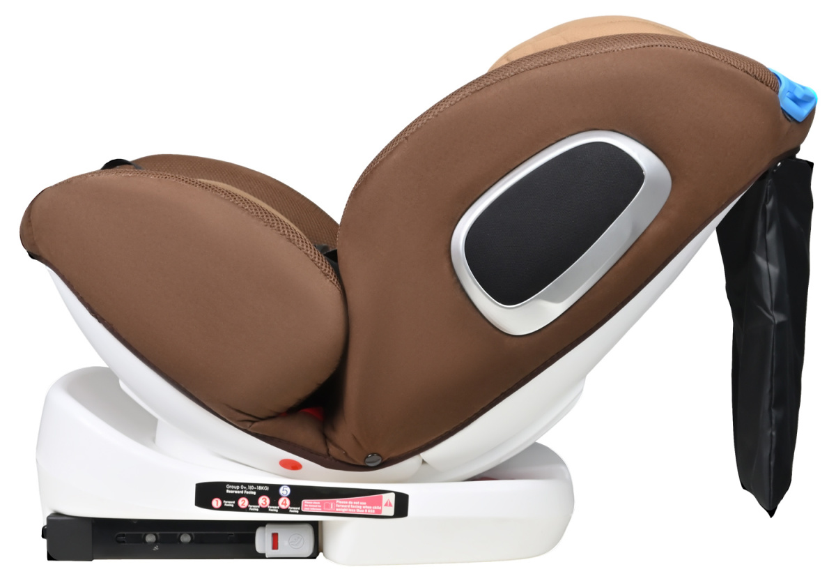 Автокресло детское Farfello ISOFIX YB102A coffee/кофейный