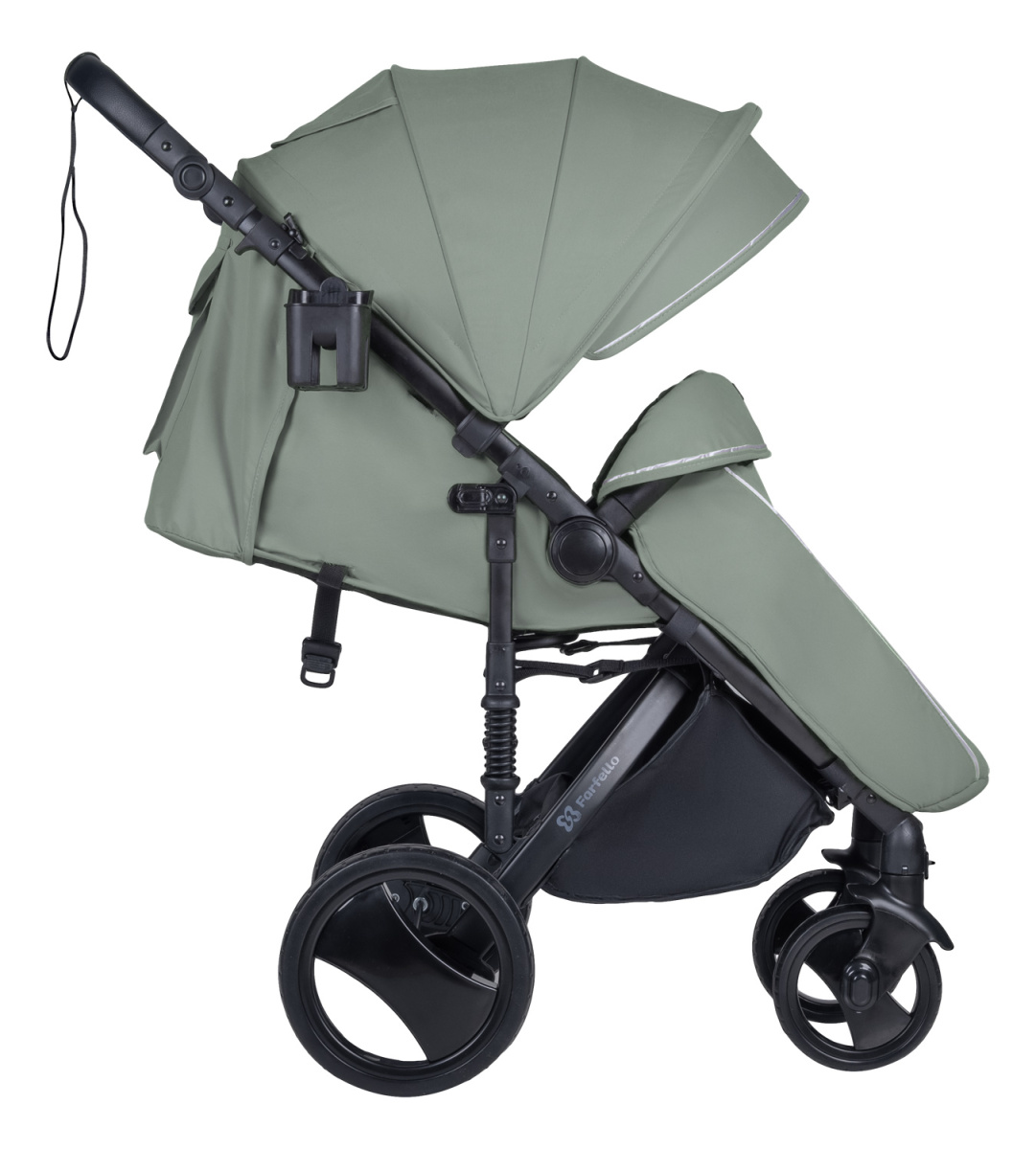 Коляска детская прогулочная Farfello Bino Angel Plus (Olive/Оливковый)