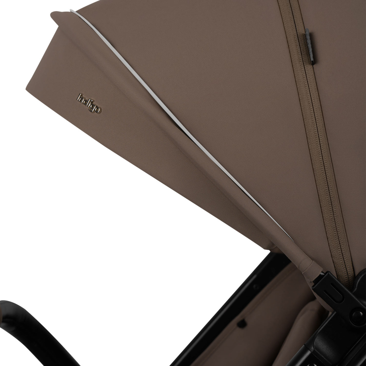 Коляска прогулочная Indigo Delta+ темно-бежевый