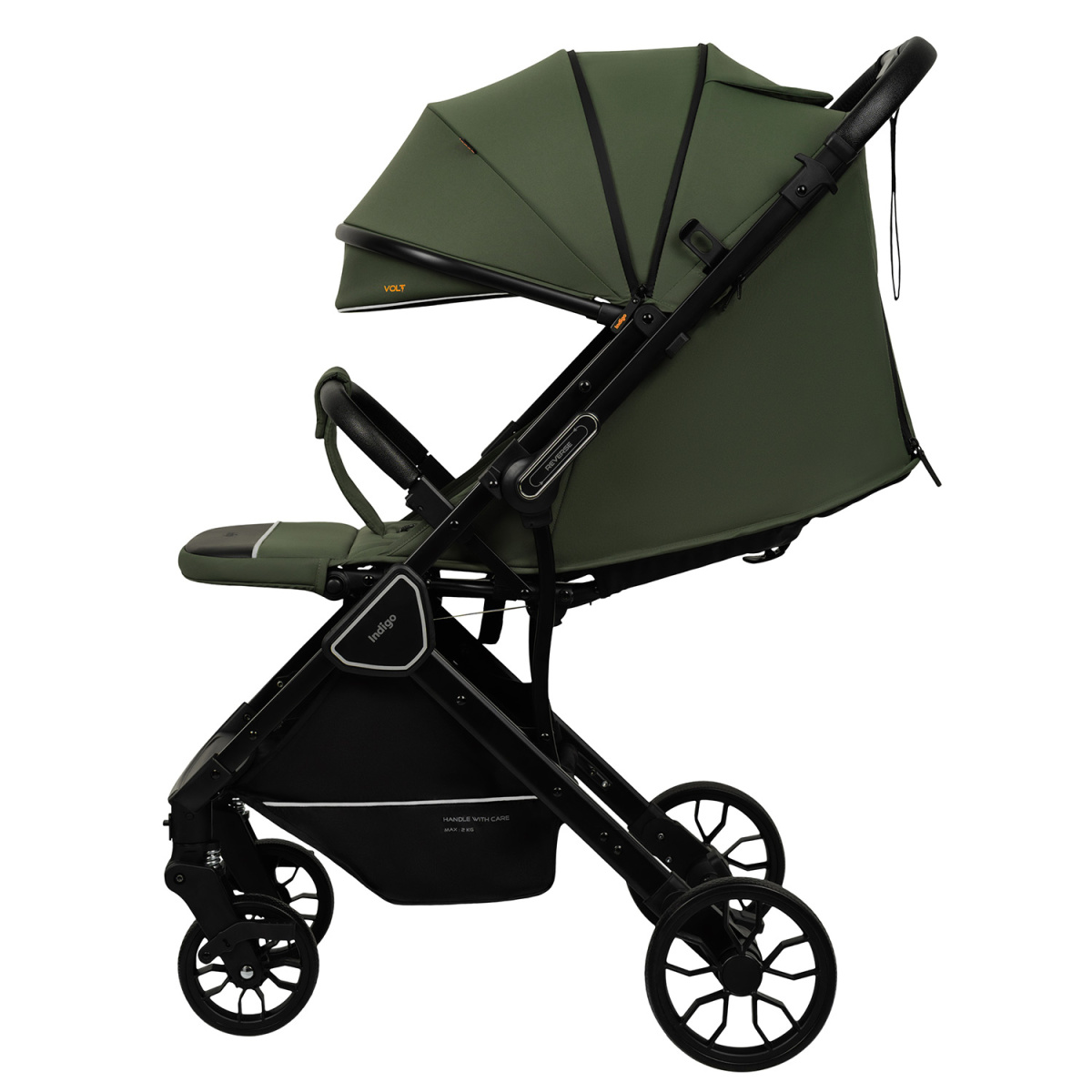 Коляска прогулочная Indigo VOLT зелёный