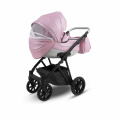 Коляска 2 в 1 Camarelo Zeo Eco, Пудровая кожа (ZEO-02)