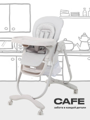 Стульчик для кормления Rant Cafe 2025 Grey