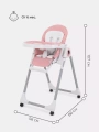 Стульчик для кормления Rant Vita Cloud Pink