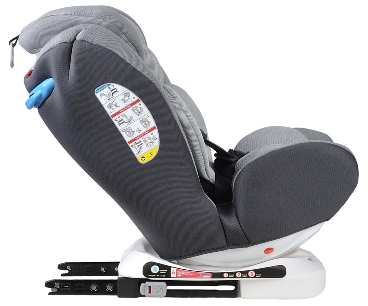 Автокресло детское Farfello CS-002 ISOFIX серый/темно-серый Gray/DK Grey