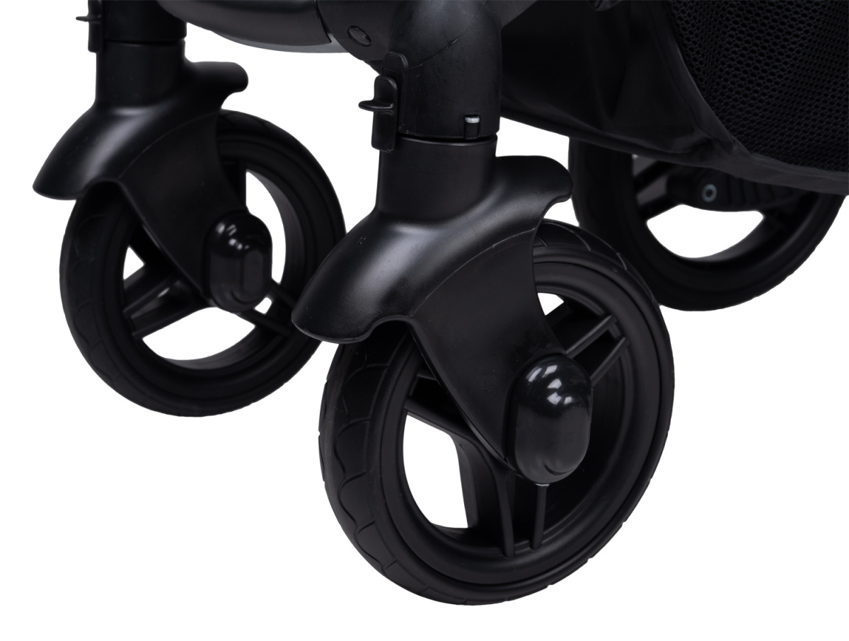 Коляска детская прогулочная Farfello Bino Angel Comfort (Rich black / Черный)