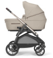 Коляска 3 в 1 Inglesina Aptica New с подставкой под люльку Stand Up, Pashmina Beige