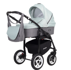 Коляска 2 в 1 Rant Dream 04 серый-мятный