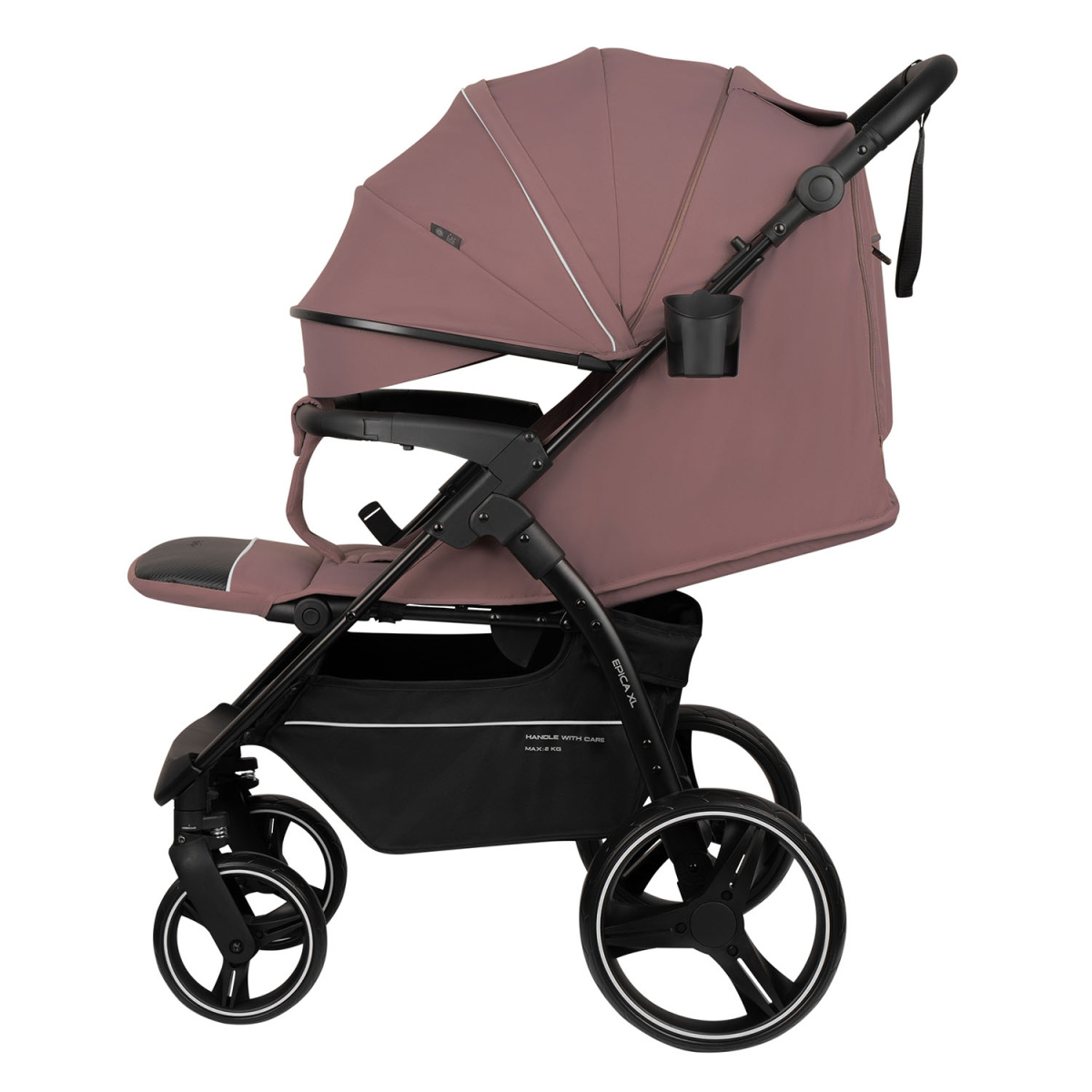 Коляска прогулочная Indigo EPICA XL розовый