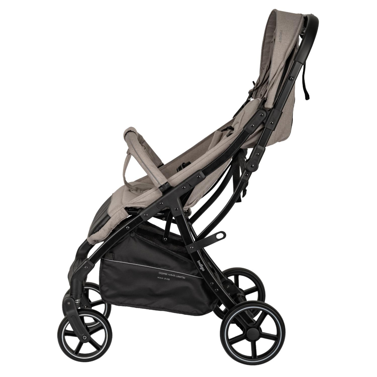 Коляска прогулочная Indigo FROST бежевый