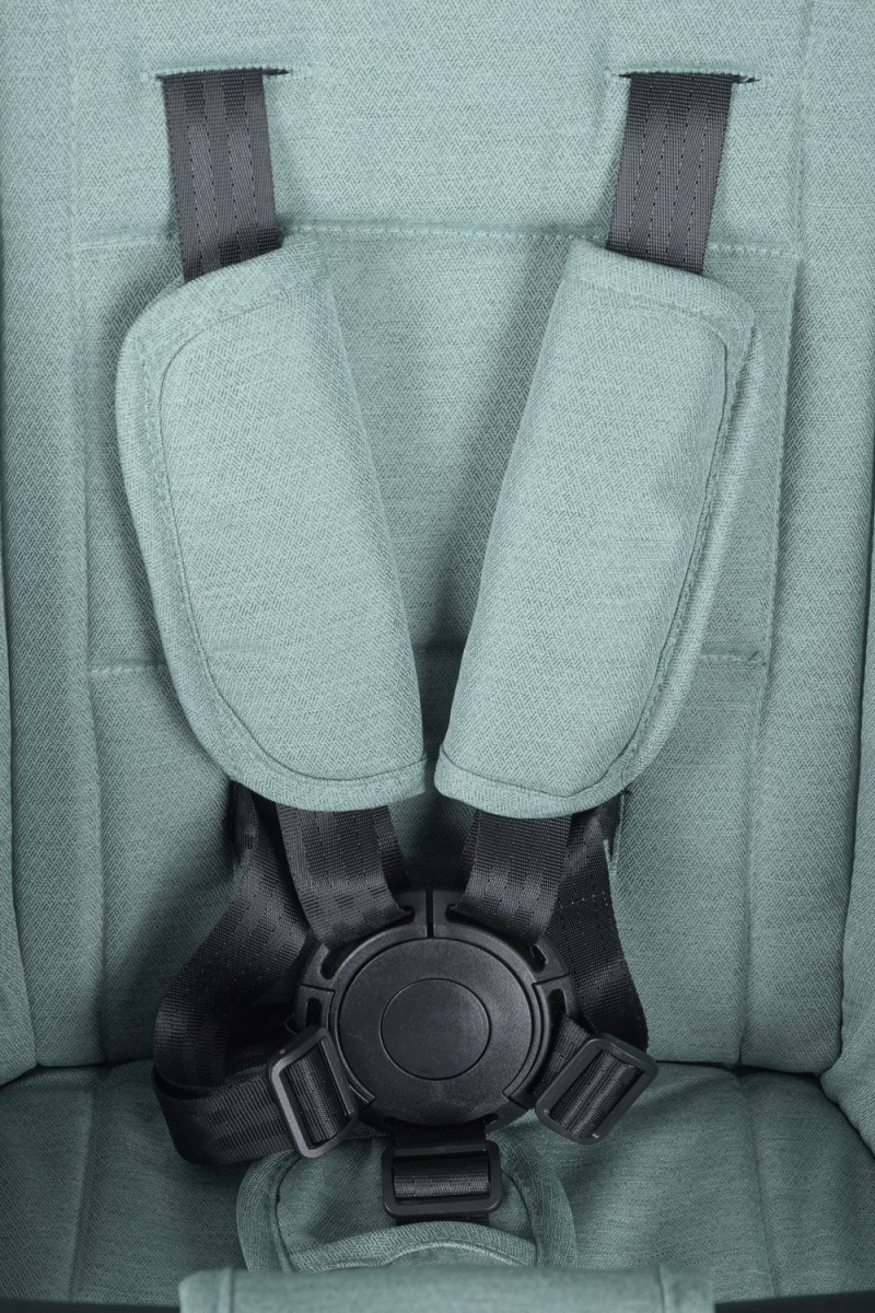 Коляска модульная 2в1 Farfello Baby shell BBS (BBS-15 Green/Зеленый / серебро)