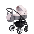 Коляска 3 в 1 Rant Dream 03 серый-розовый