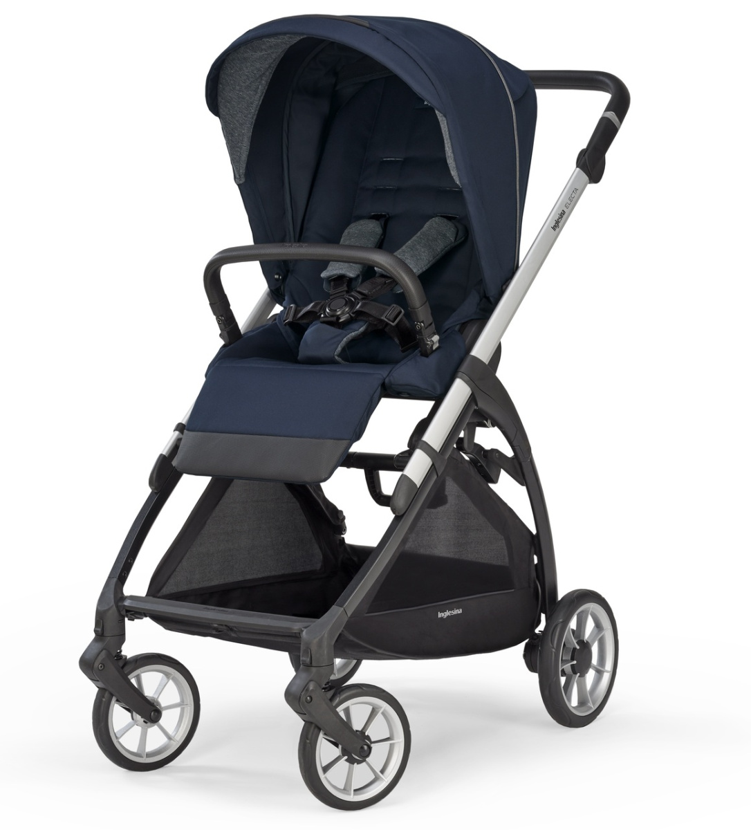 Коляска 2 в 1 Inglesina Electa с подставкой под люльку Stand Up, Soho Blue