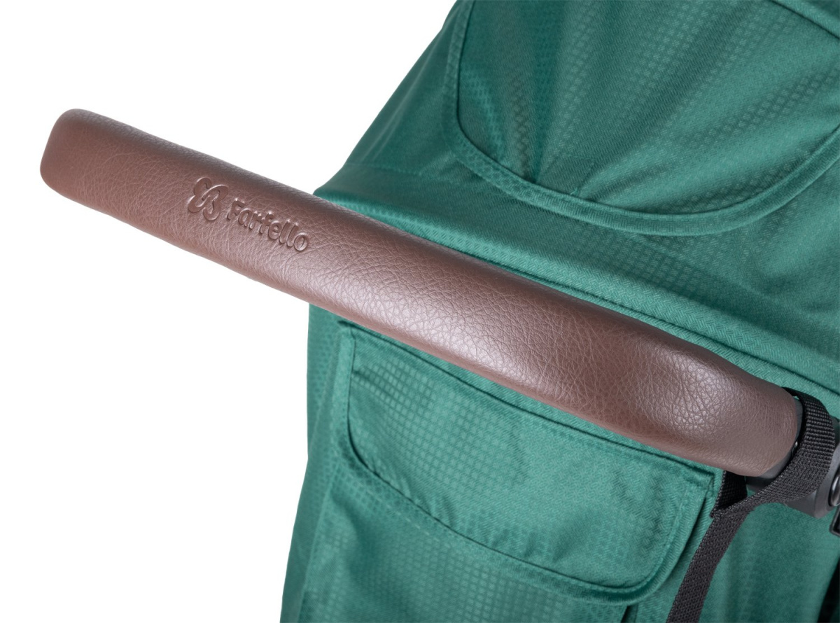 Коляска детская прогулочная Farfello Bino Angel Plus (Ultramarine green/Ультрамариновый зеленый)