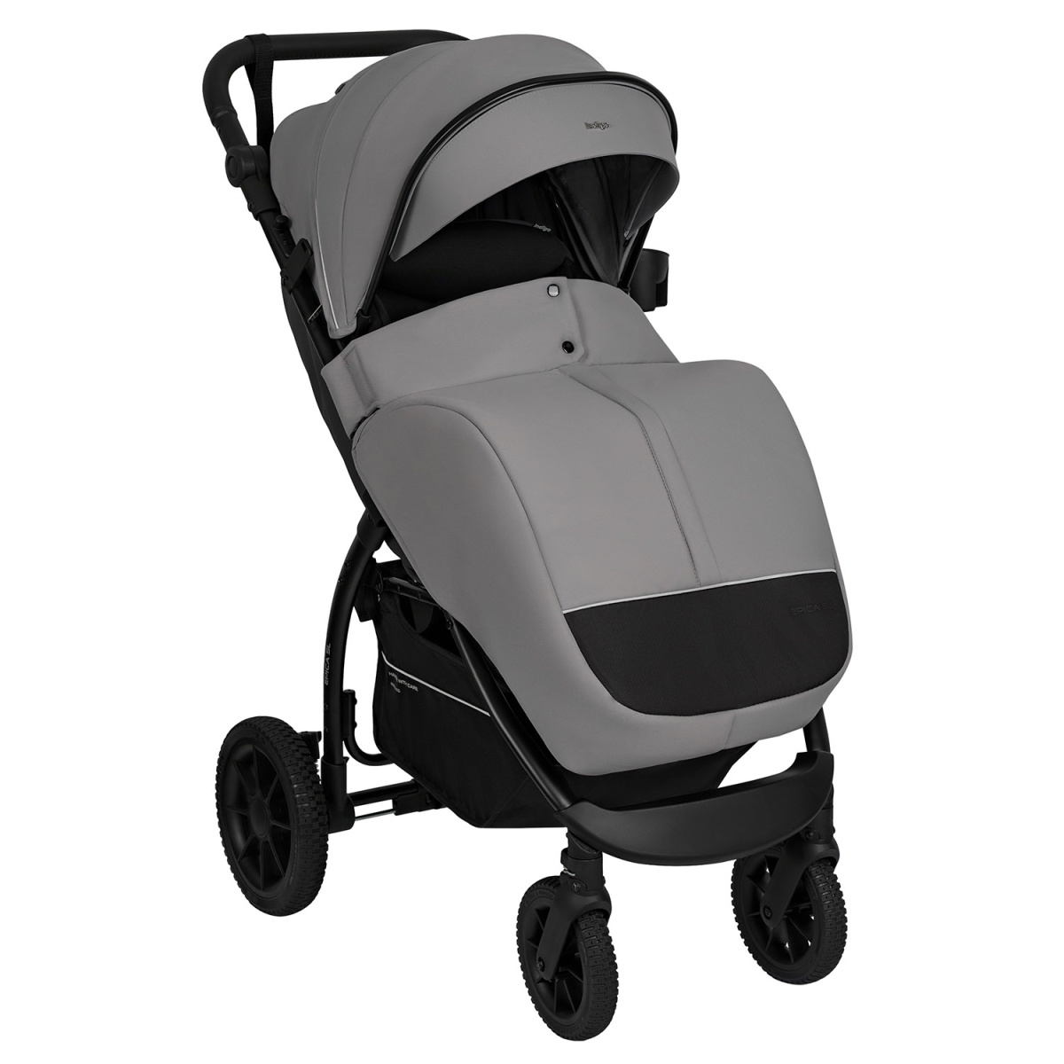 Коляска прогулочная Indigo EPICA SL, светло-серый