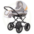 Коляска 2 в 1 Rant Fabio Classic 04 серо-желтый