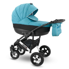 Коляска Camarelo Sevilla XSE 2 в 1 бирюзовый меланж