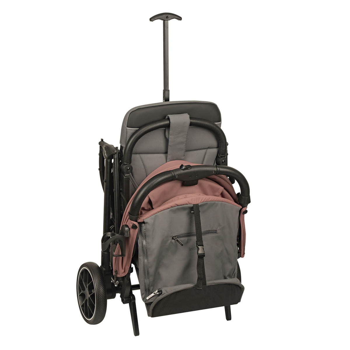 Коляска прогулочная Indigo SKIP розовый