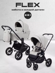 Коляска 2 в 1 Rant Flex 2025 RA076 Stone