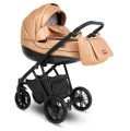Коляска Camarelo Zeo 2 в 1 экокожа бронза