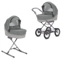 Коляска 2 в 1 Inglesina Sofia с подставкой под люльку Stand Up, Cayman Silver
