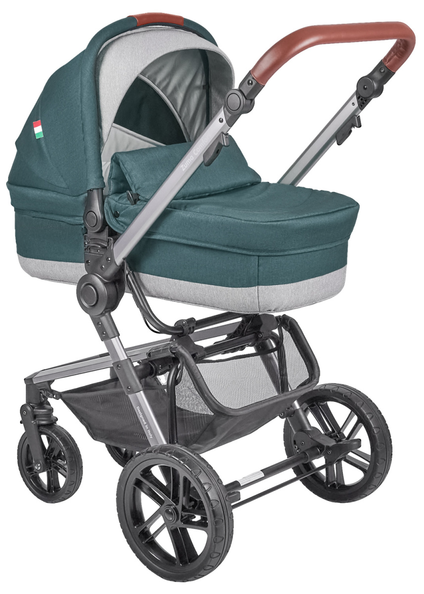 Коляска модульная 2 в 1 Farfello Zuma Duo Comfort (ZDC-12 Изумрудный)