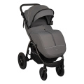Коляска прогулочная Indigo EPICA XL AIR с сумкой темно-серый