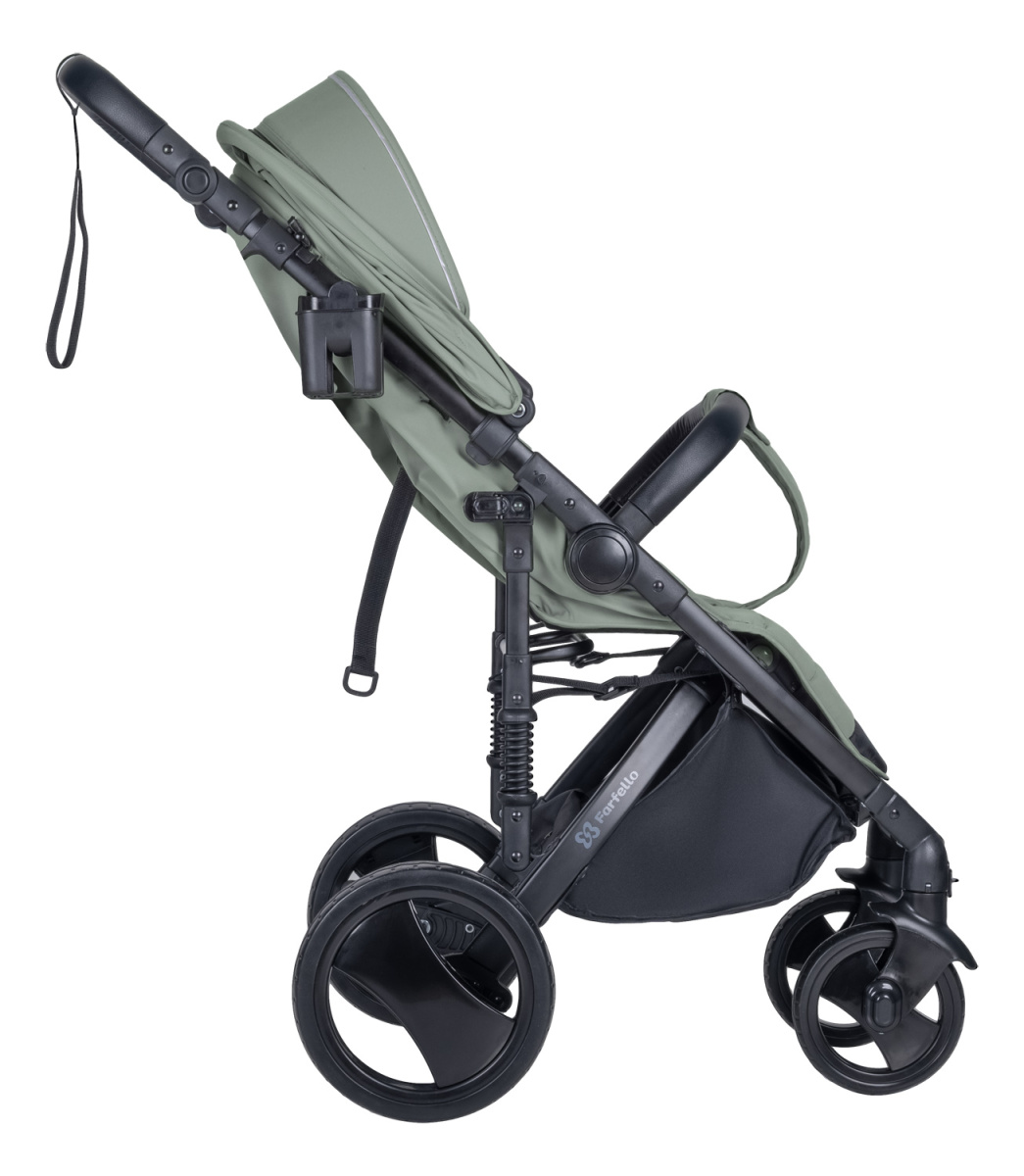Коляска детская прогулочная Farfello Bino Angel Plus (Olive/Оливковый)