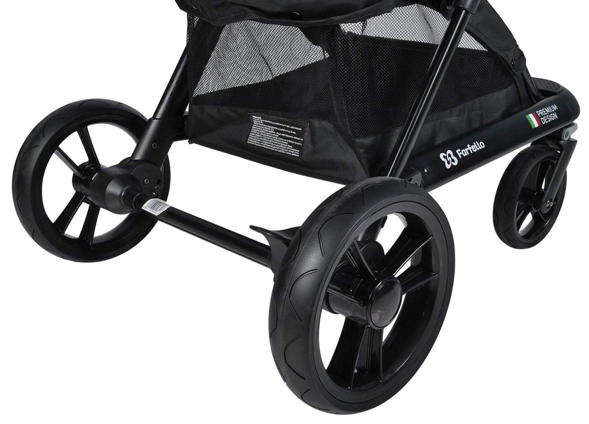 Коляска модульная 2 в 1 Farfello Jolly-S (J-88 серый)