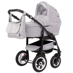 Коляска 2 в 1 Rant Fenix Prime 03 белый джинс