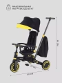 Велосипед 3-х колесный Mowbaby Trixie Black-yellow