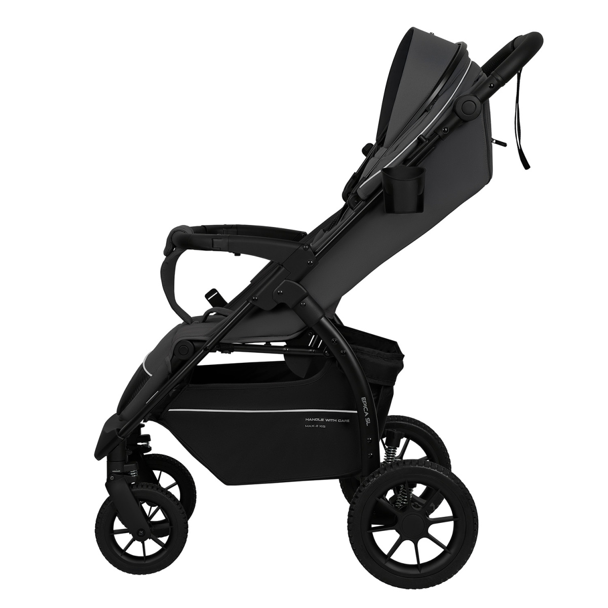 Коляска прогулочная Indigo EPICA SL, темно-серый