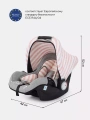 Автокресло Rant Miracle Story line 0+ (0-13 кг) peach