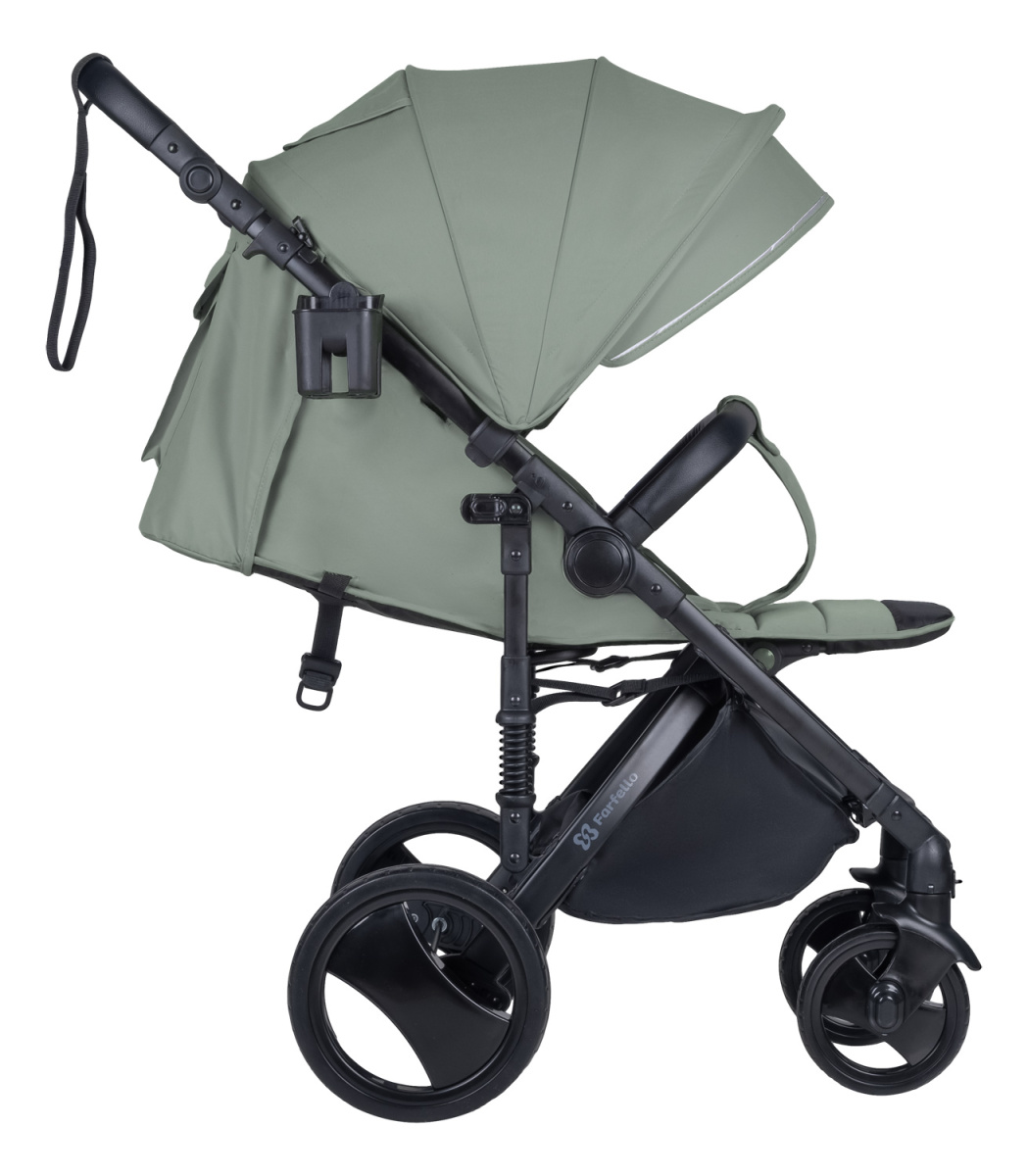 Коляска детская прогулочная Farfello Bino Angel Plus (Olive/Оливковый)